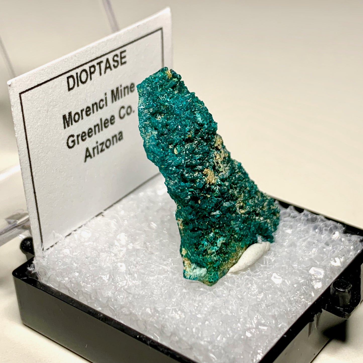 Dioptase from Morenci Mine, Arizona