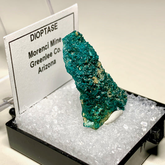 Dioptase from Morenci Mine, Arizona