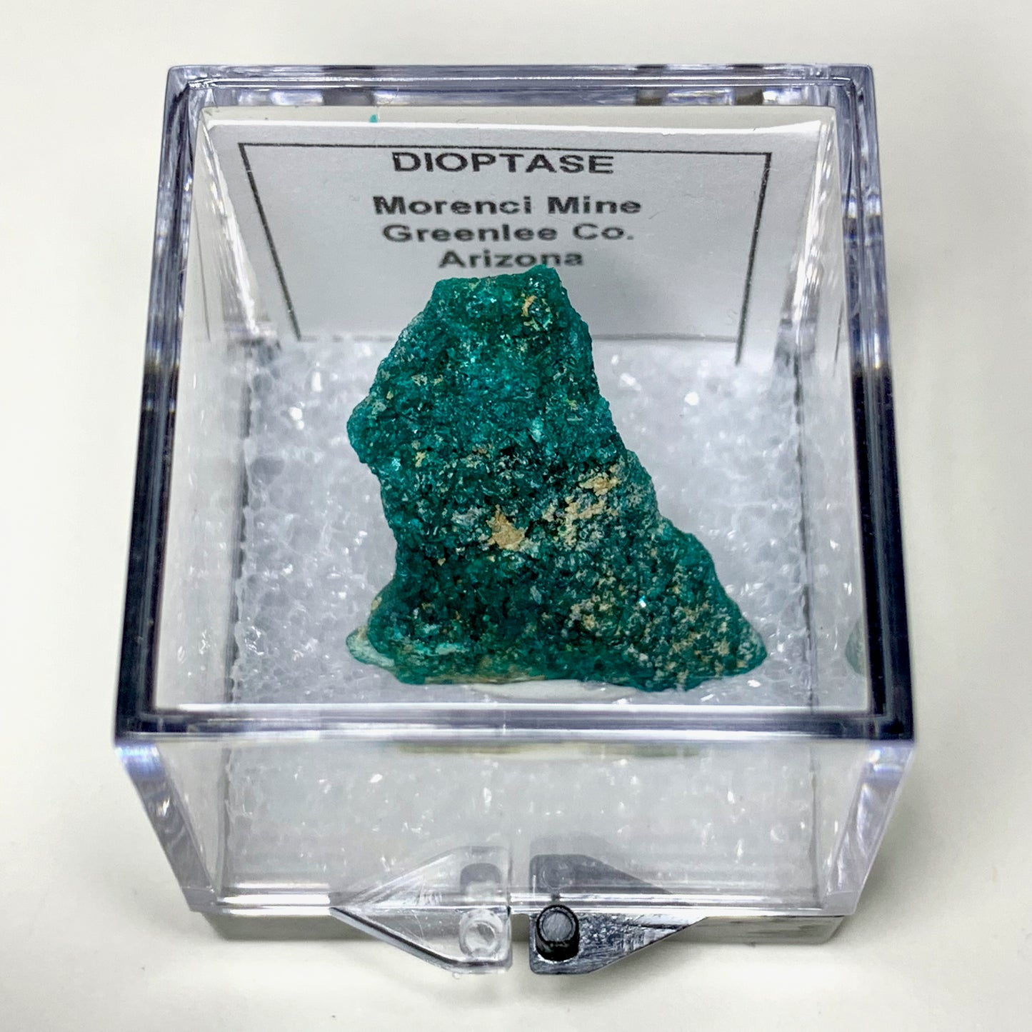 Dioptase from Morenci Mine, Arizona