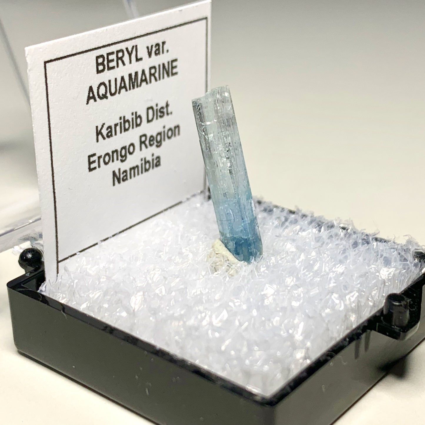 Beryl var. Aquamarine from Namibia