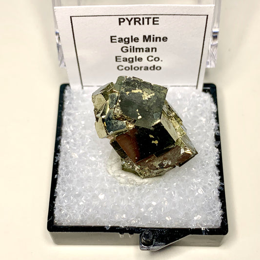 Pyrite from Eagle Mine, Colorado