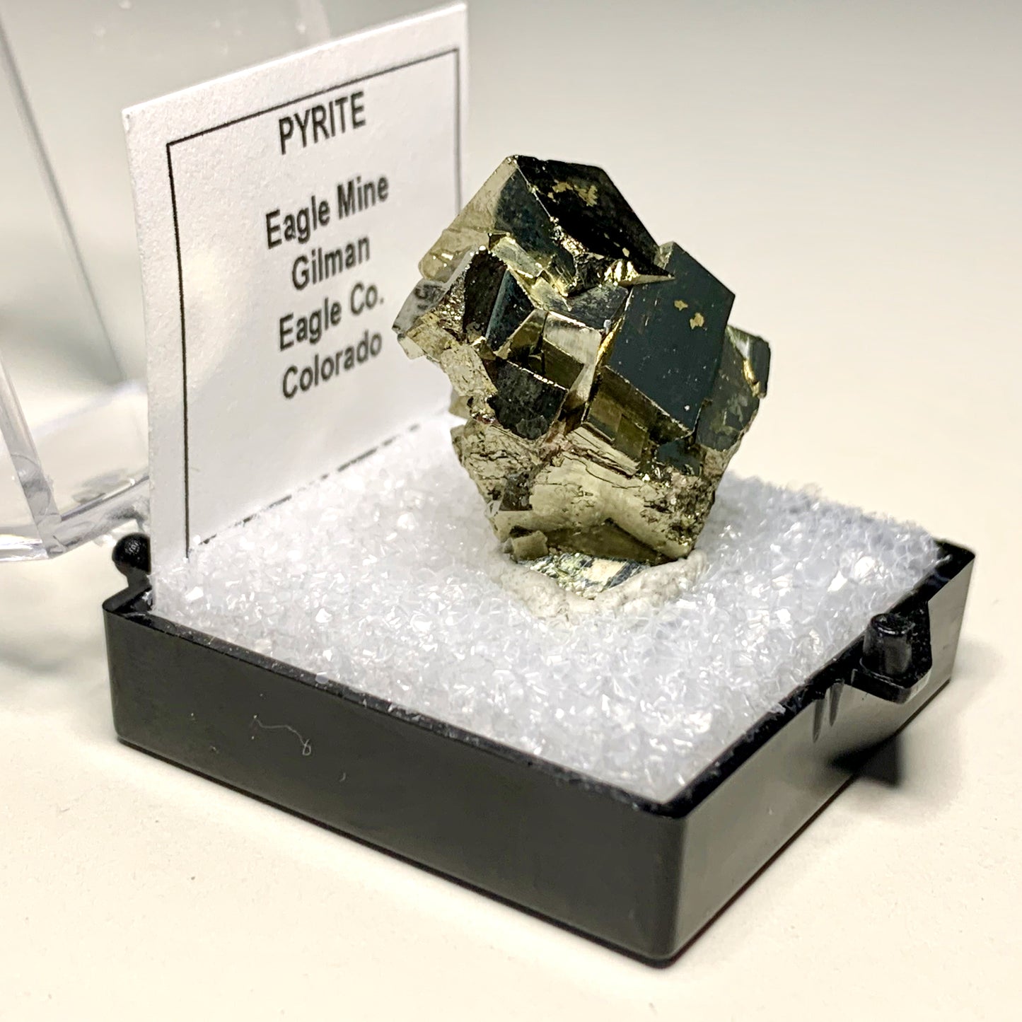 Pyrite from Eagle Mine, Colorado