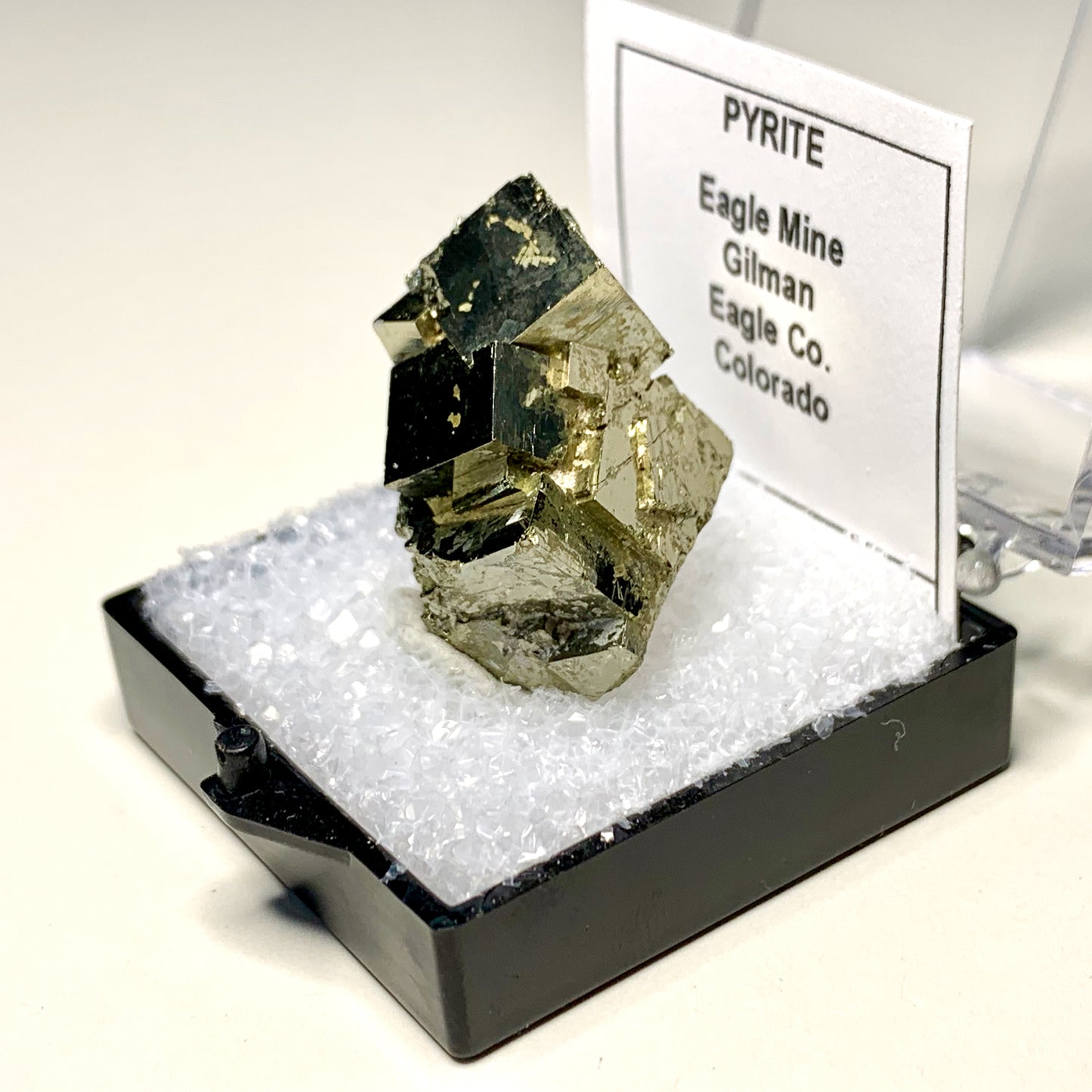 Pyrite from Eagle Mine, Colorado