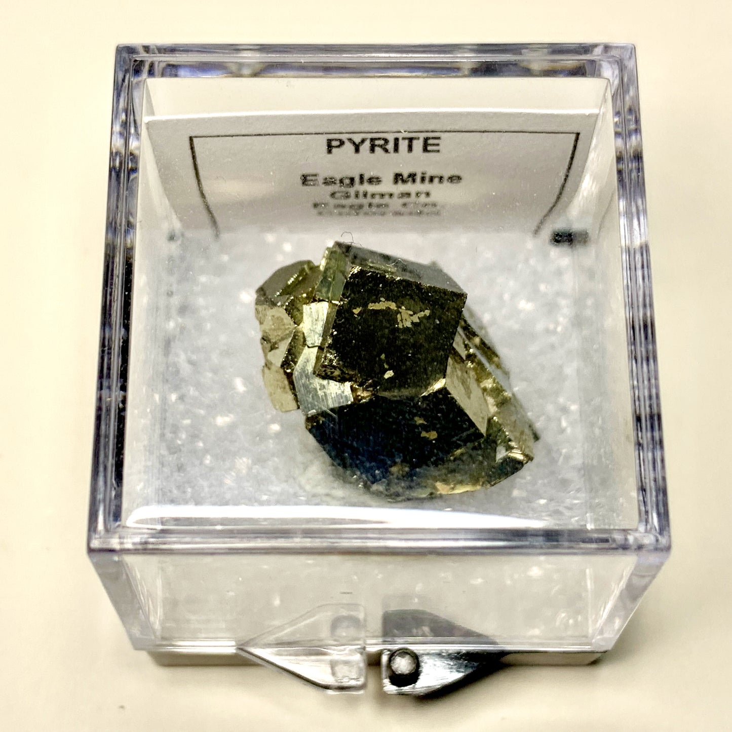 Pyrite from Eagle Mine, Colorado