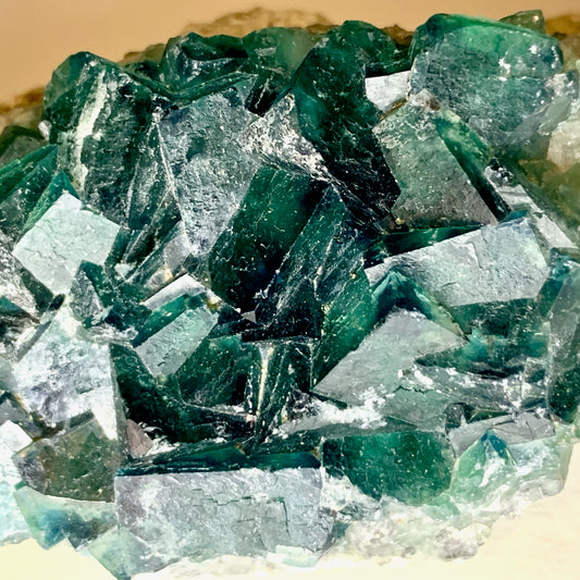 3.1" Fluorite Crystal Cluster from Madagascar