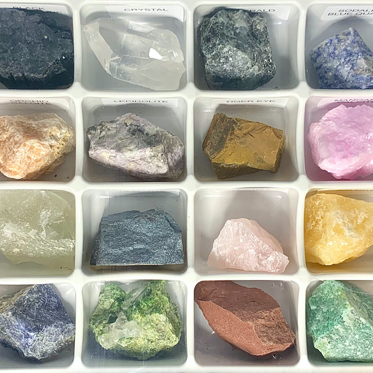 24 Assorted Crystals from Brazil