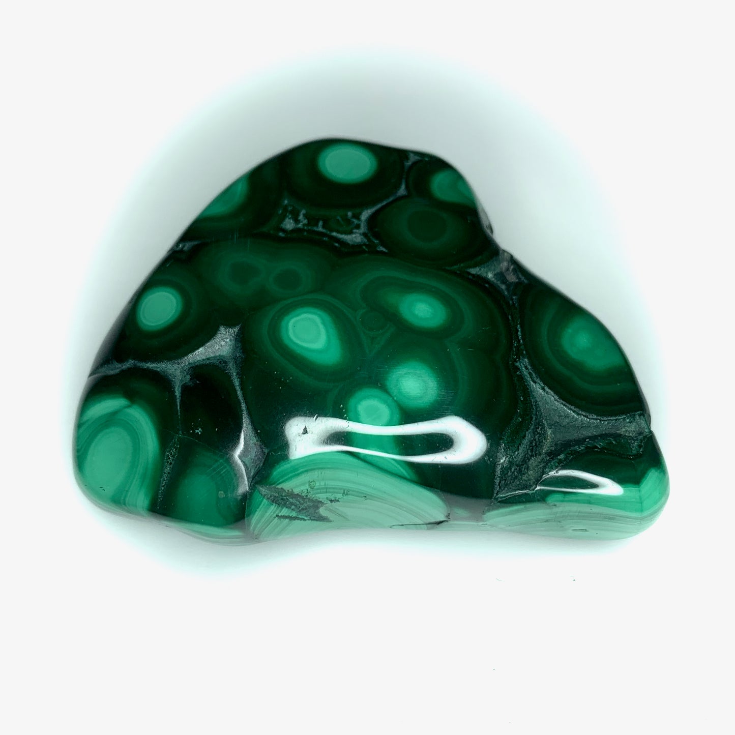 2.3" Polished African Malachite, Free-form