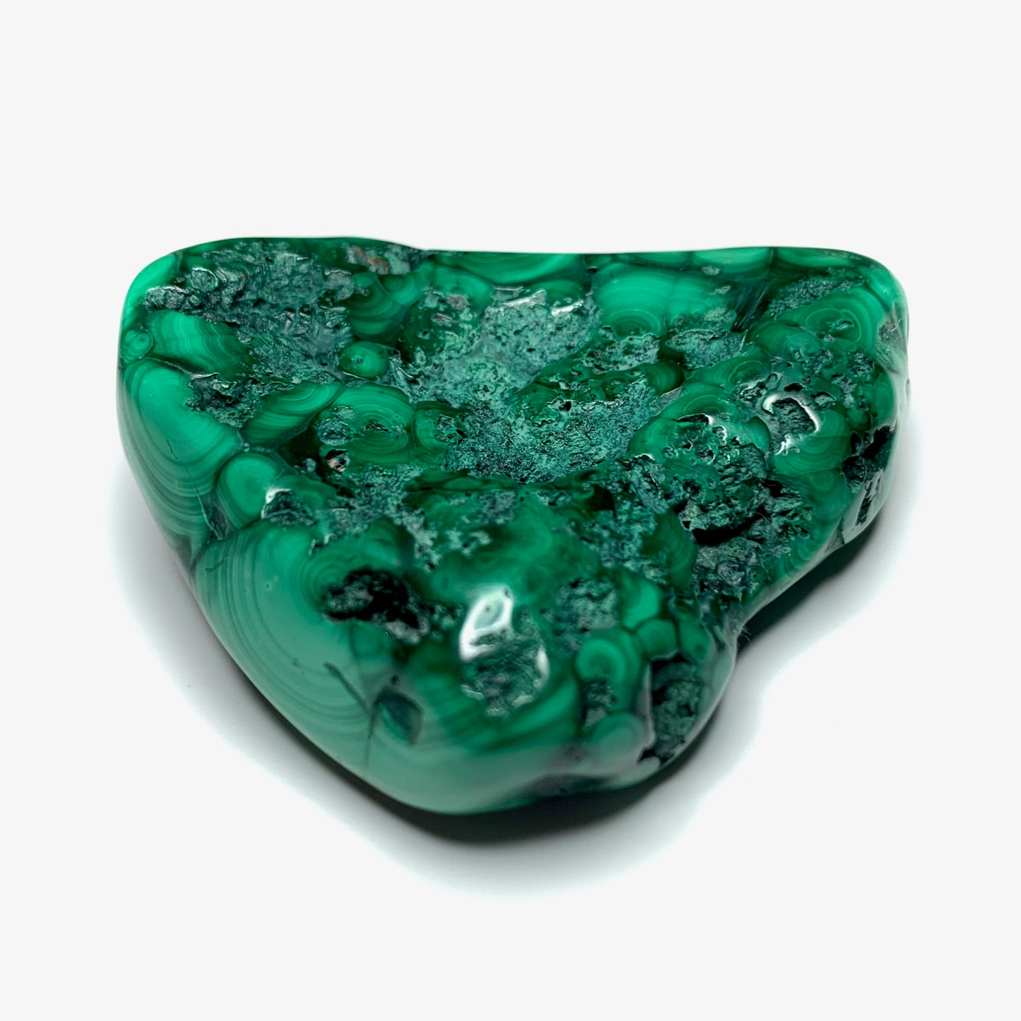 2.3" Polished African Malachite, Free-form