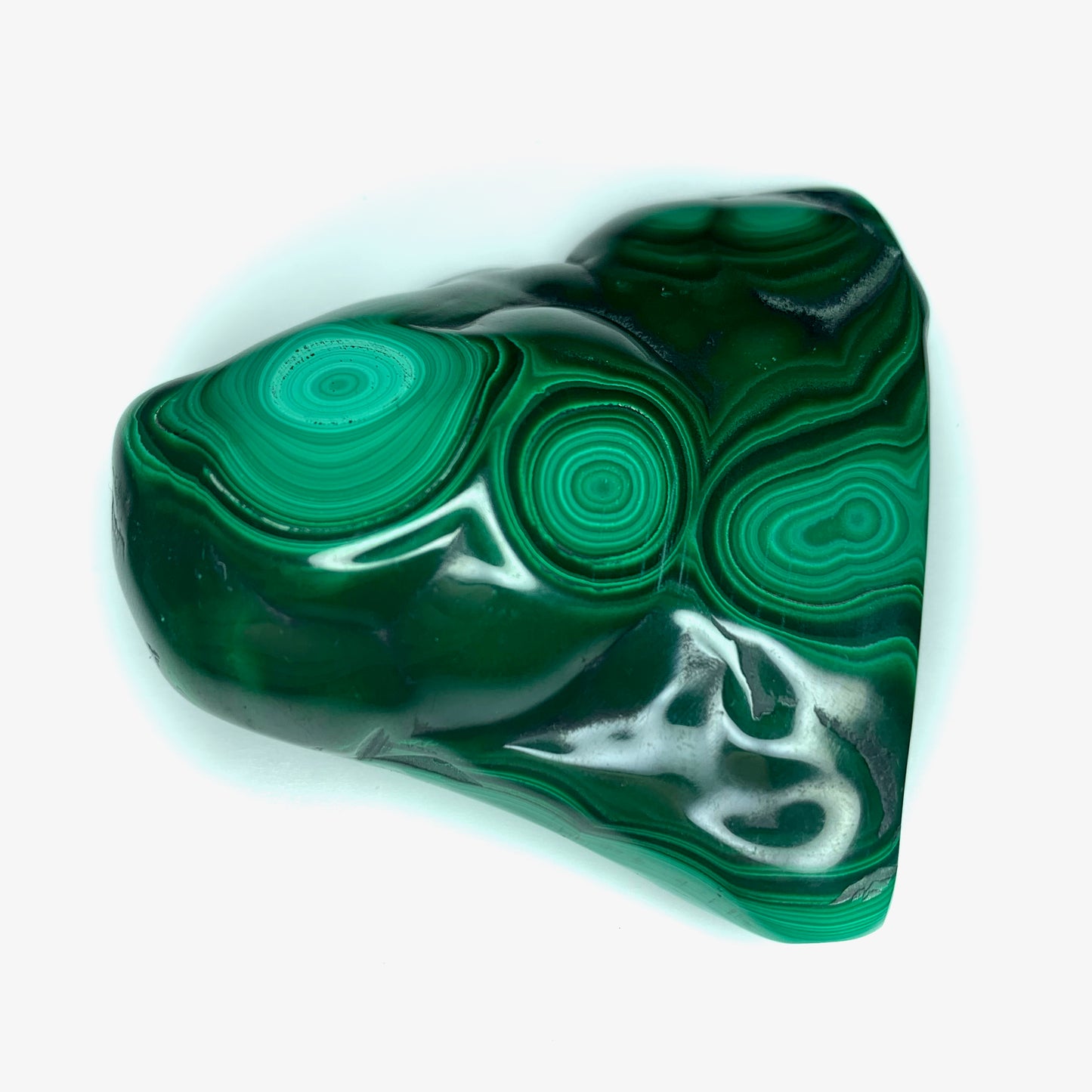 2.3" Polished African Malachite, Free-form