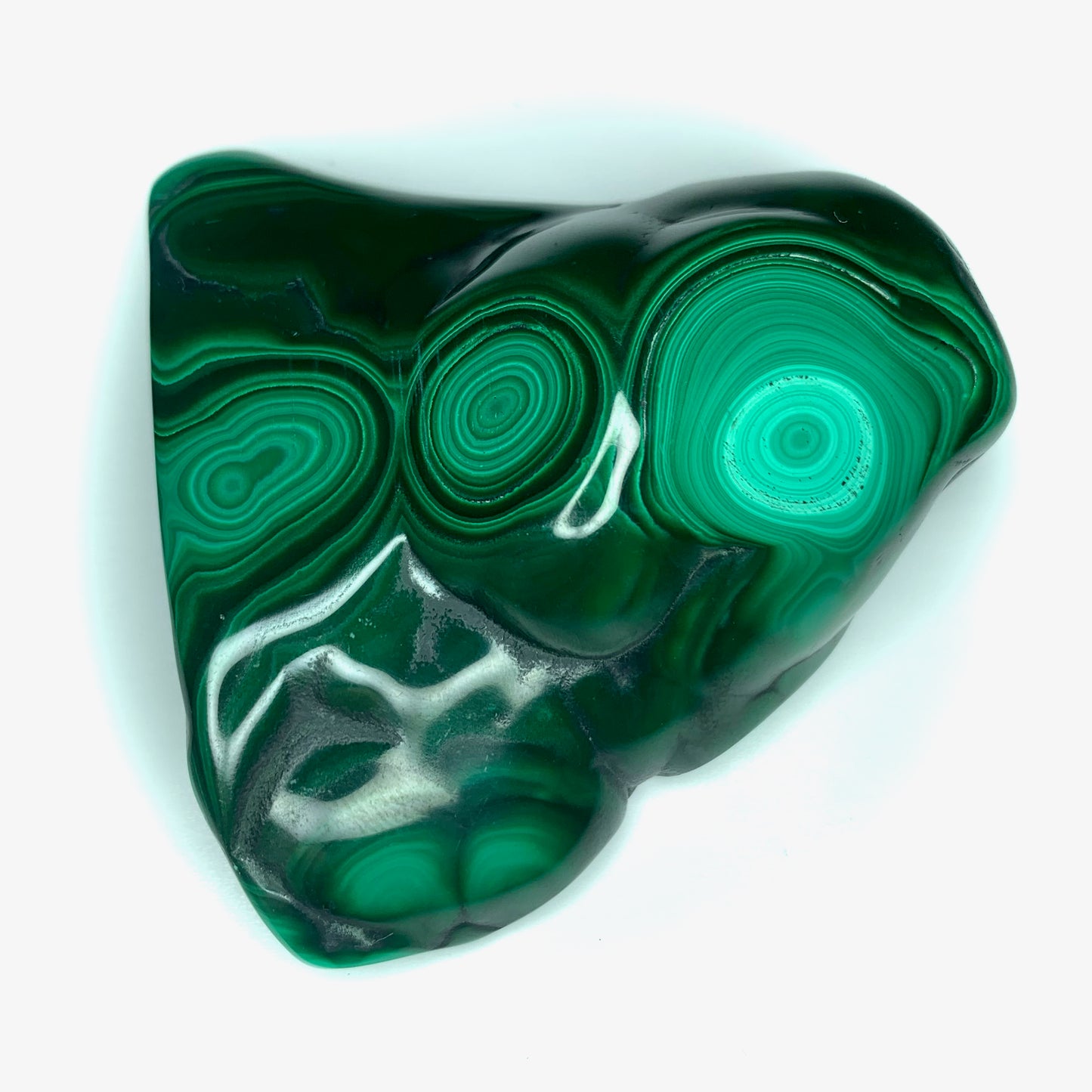 2.3" Polished African Malachite, Free-form