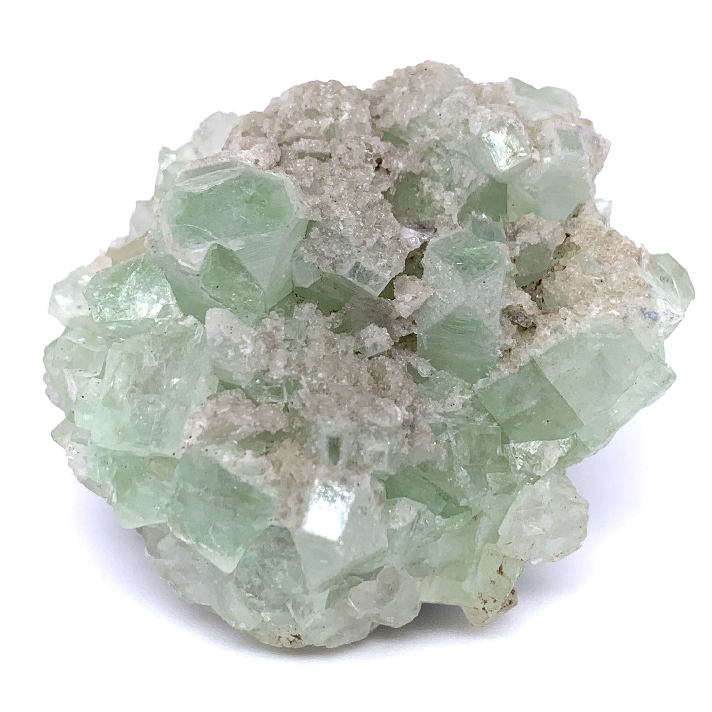 2" Green Apophyllite Crystals