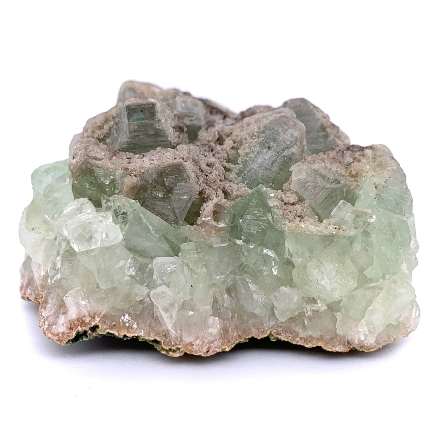 2" Green Apophyllite Crystals